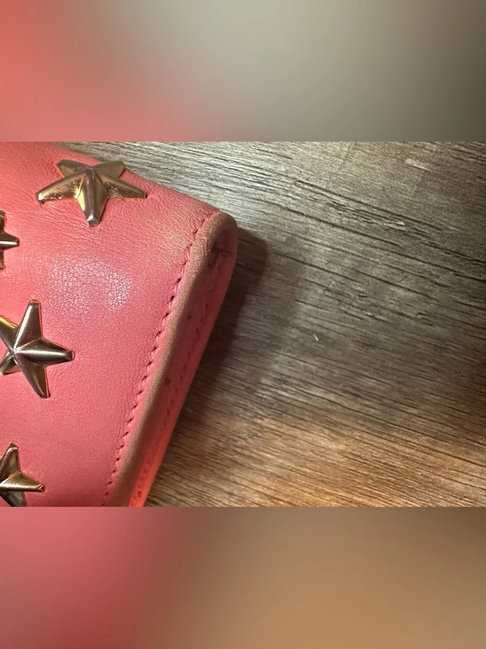 Jimmy Choo Nino star-studded long wallet